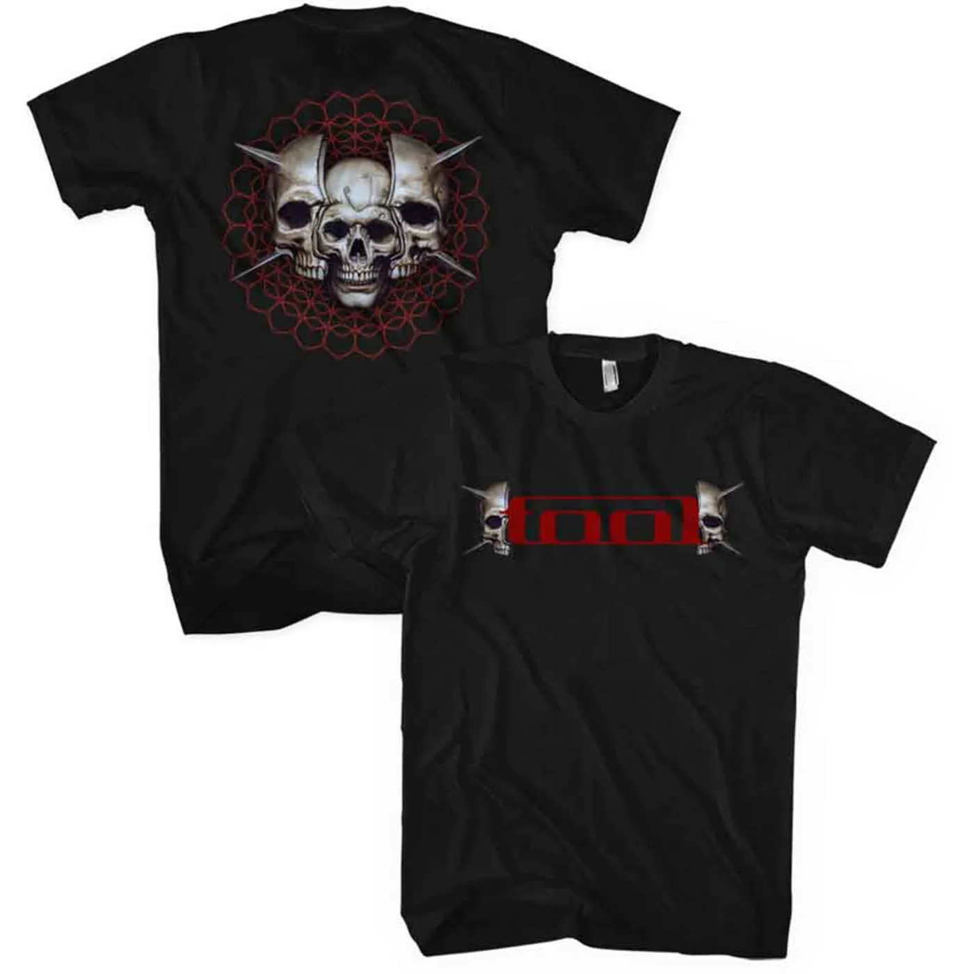 Tool T Shirt - Skull Spikes
