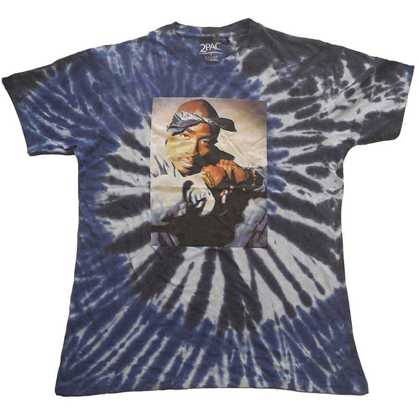 Tupac T Shirt - Photo Swirl