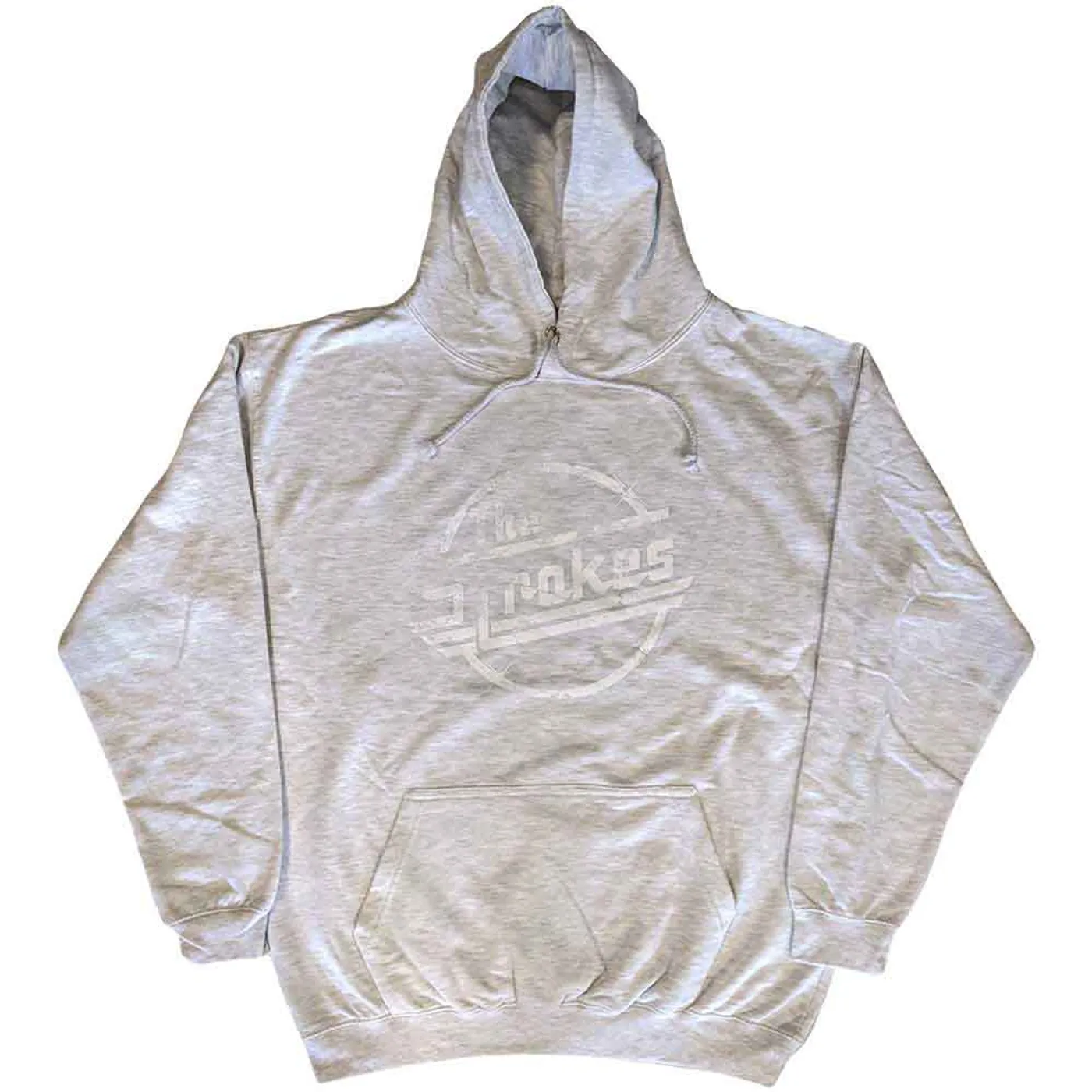 The Strokes Hoodie - Distressed Magna Mono