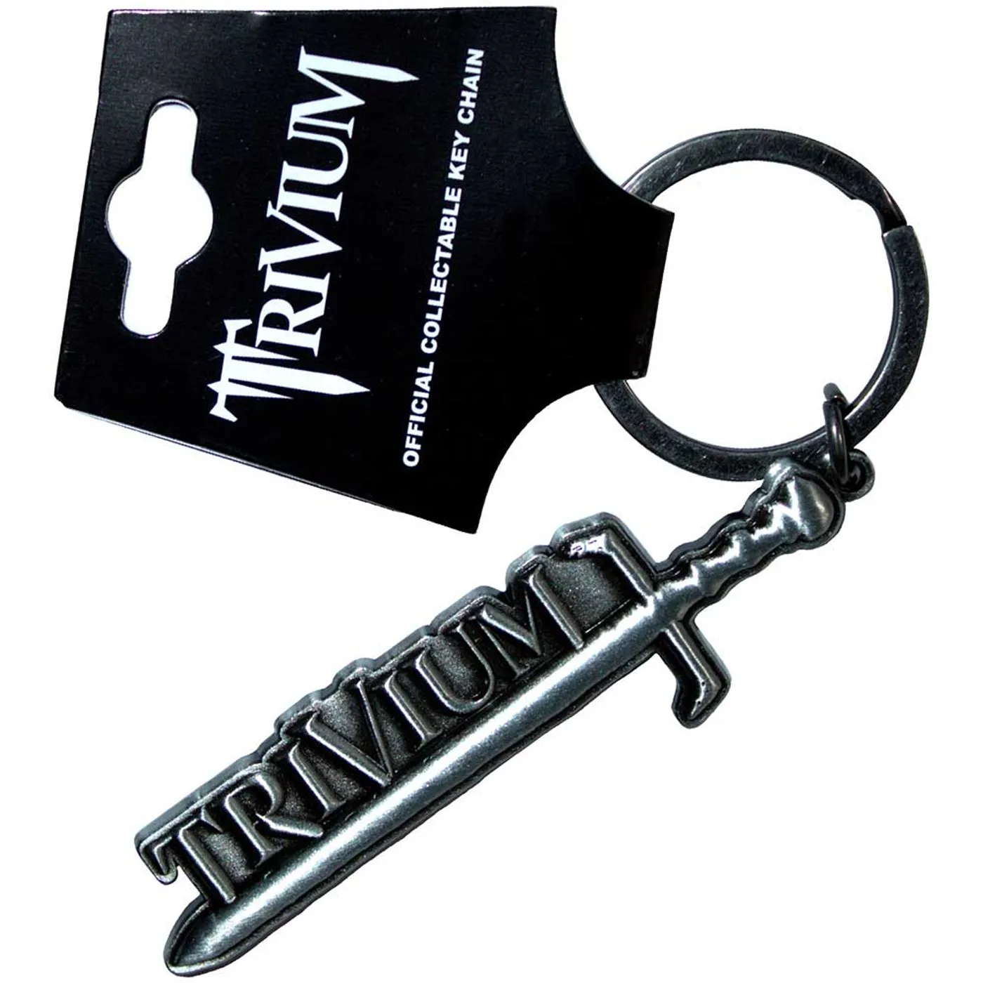 Trivium Standard Keychains - Silver Sword