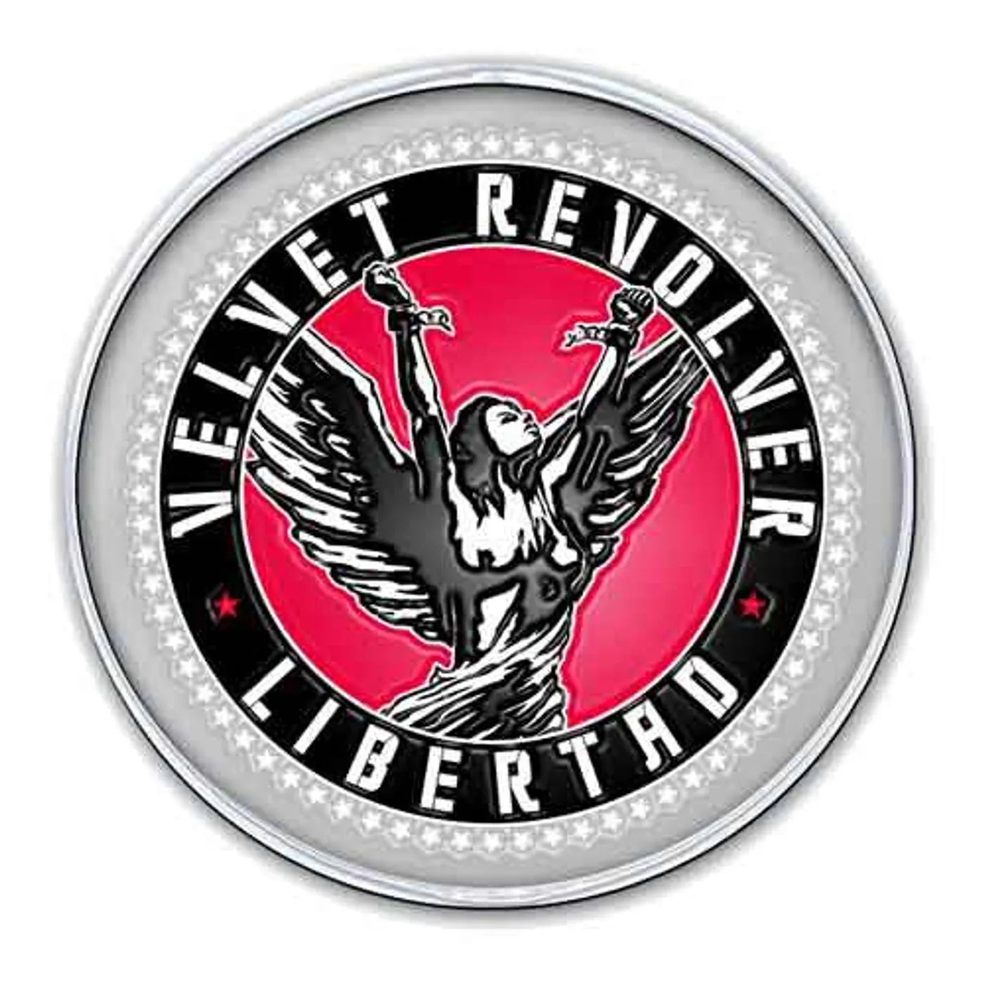 Velvet Revolver Pin Badge - Circle Logo