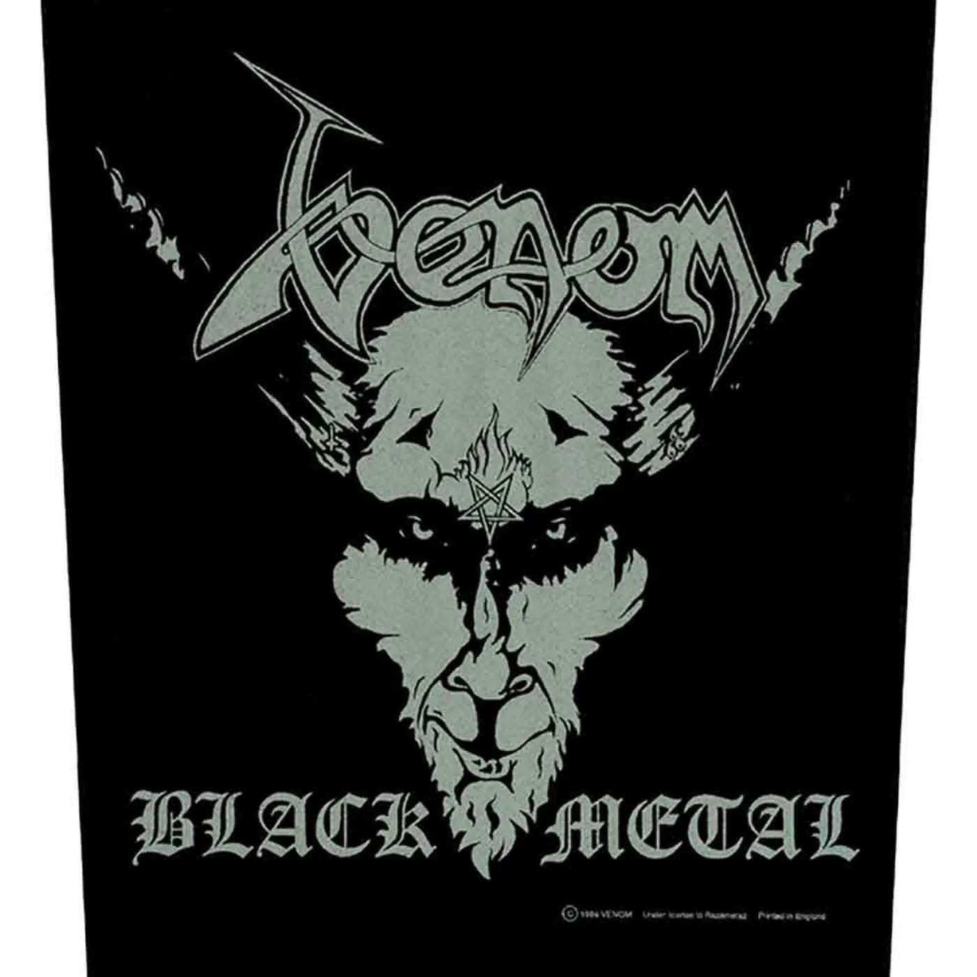 Venom Patches - Woven Sew On - Black Metal