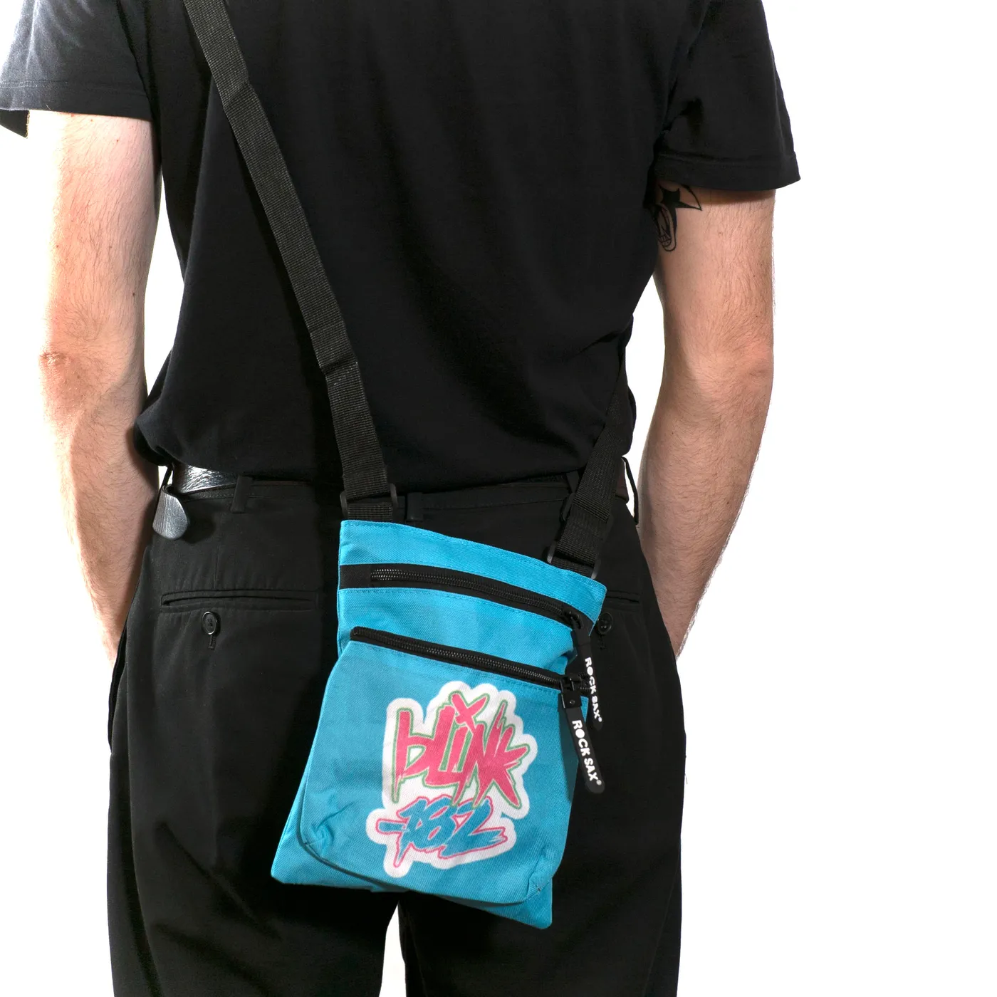 Rocksax blink-182 Body Bag - Logo Blue