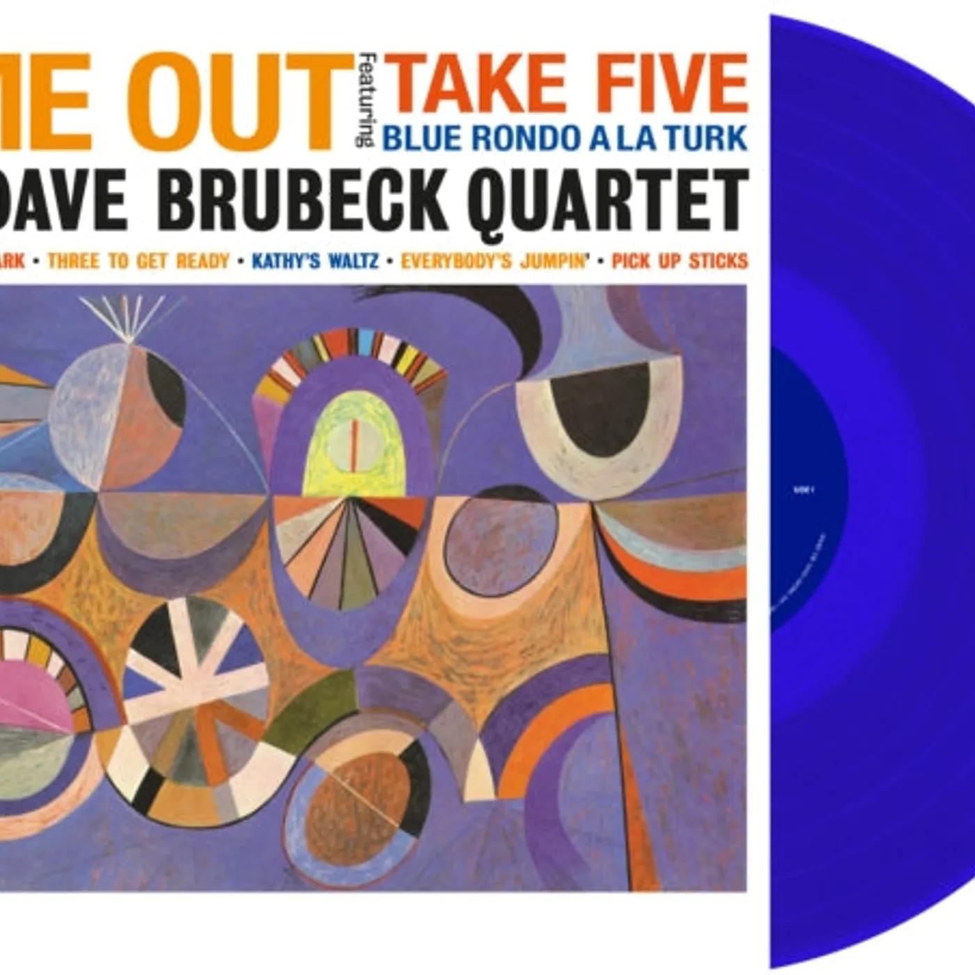 The Dave Brubeck Quartet LP Vinyl Record - Time Out (Blue Vinyl)