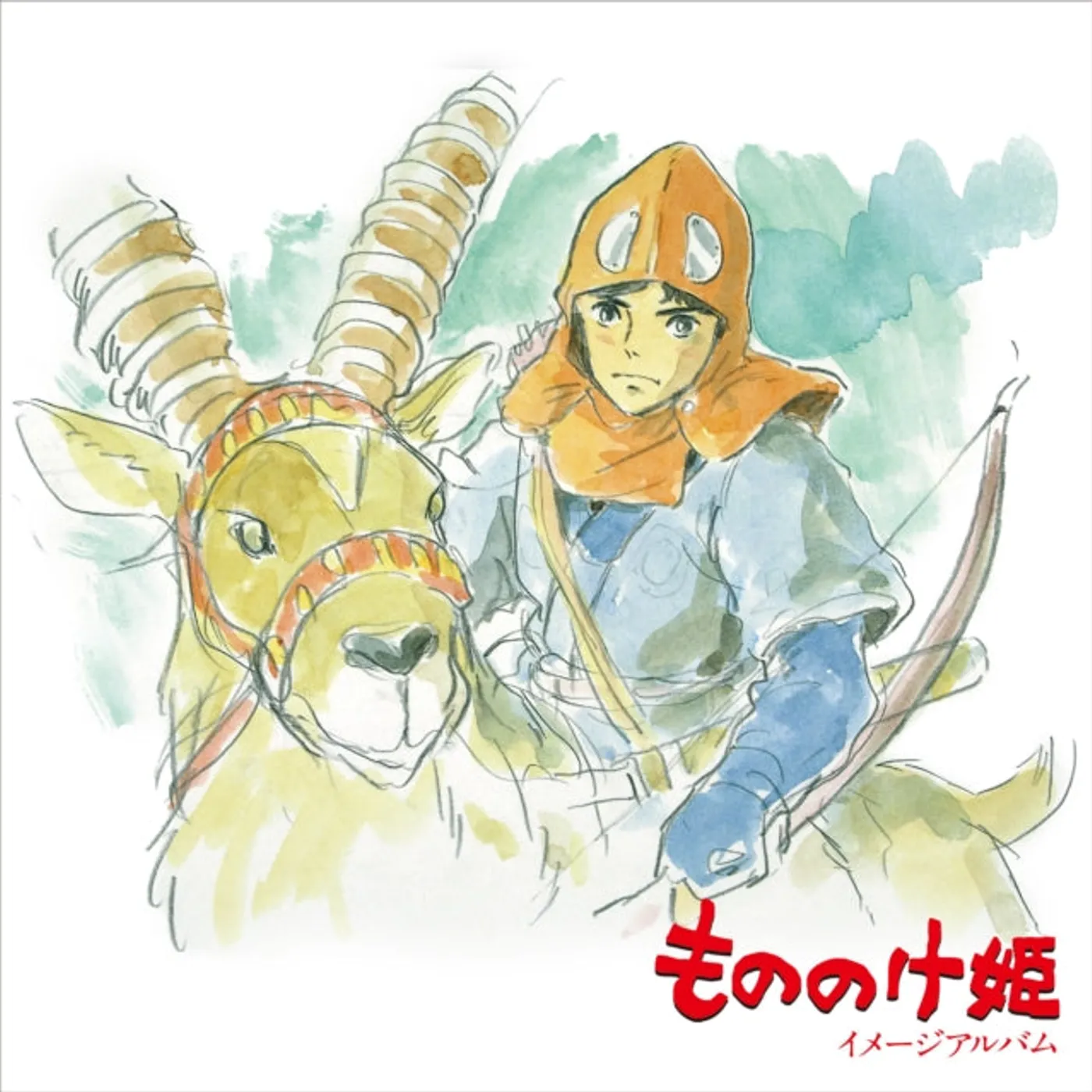 Joe Hisaishi LP Vinyl Record - Princess Mononoke / Image Album - Original Soundtrack
