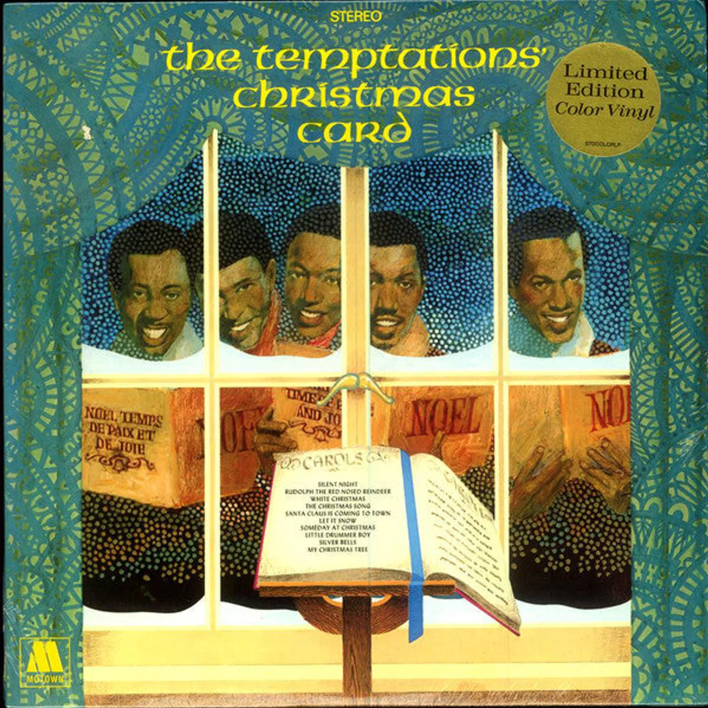 The Temptations LP Vinyl Record - Christmas Card (Limited Edition)