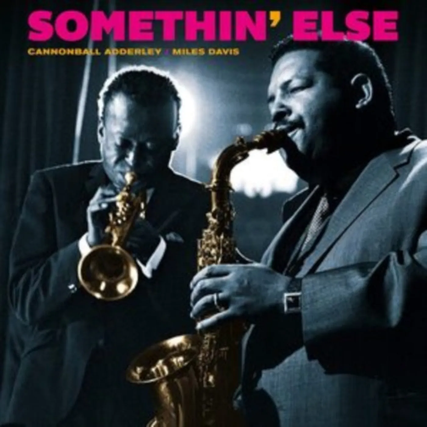 Cannonball Adderley LP Vinyl Record - Somethin' Else (+1 Bonus Track) (Solid Blue Vinyl)