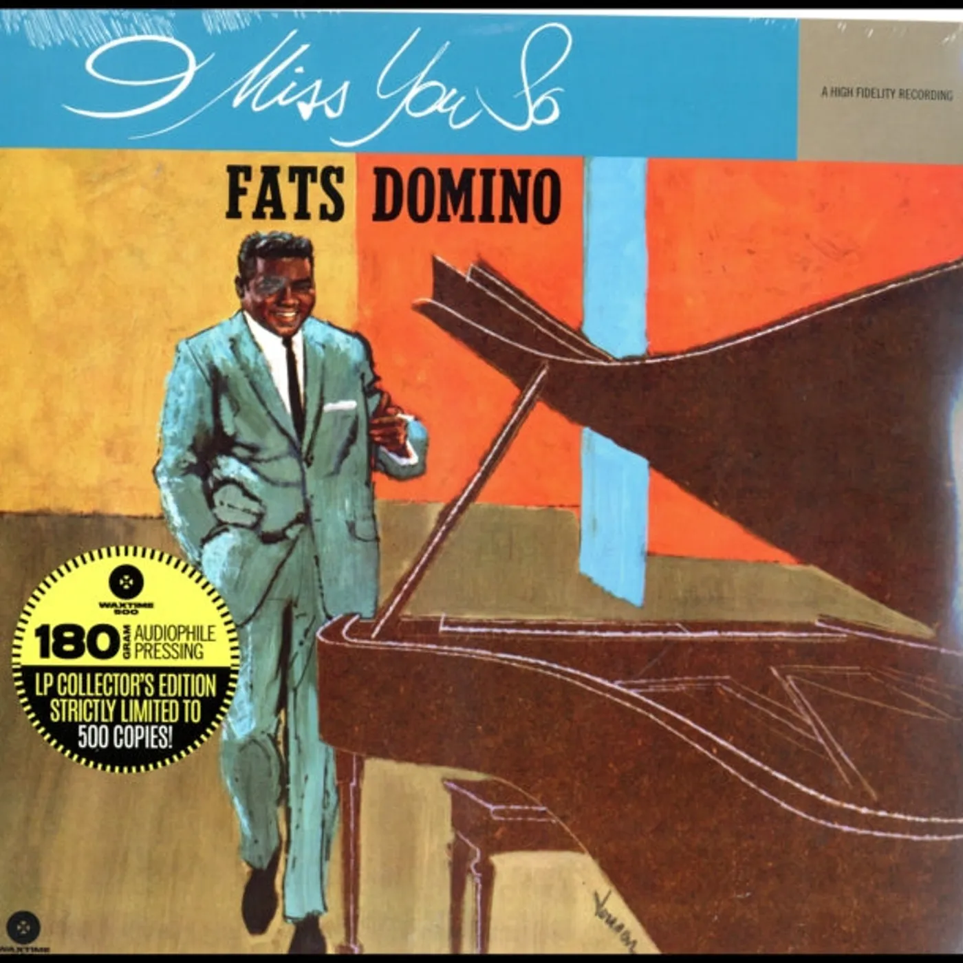 Fats Domino LP Vinyl Record - I Miss You So