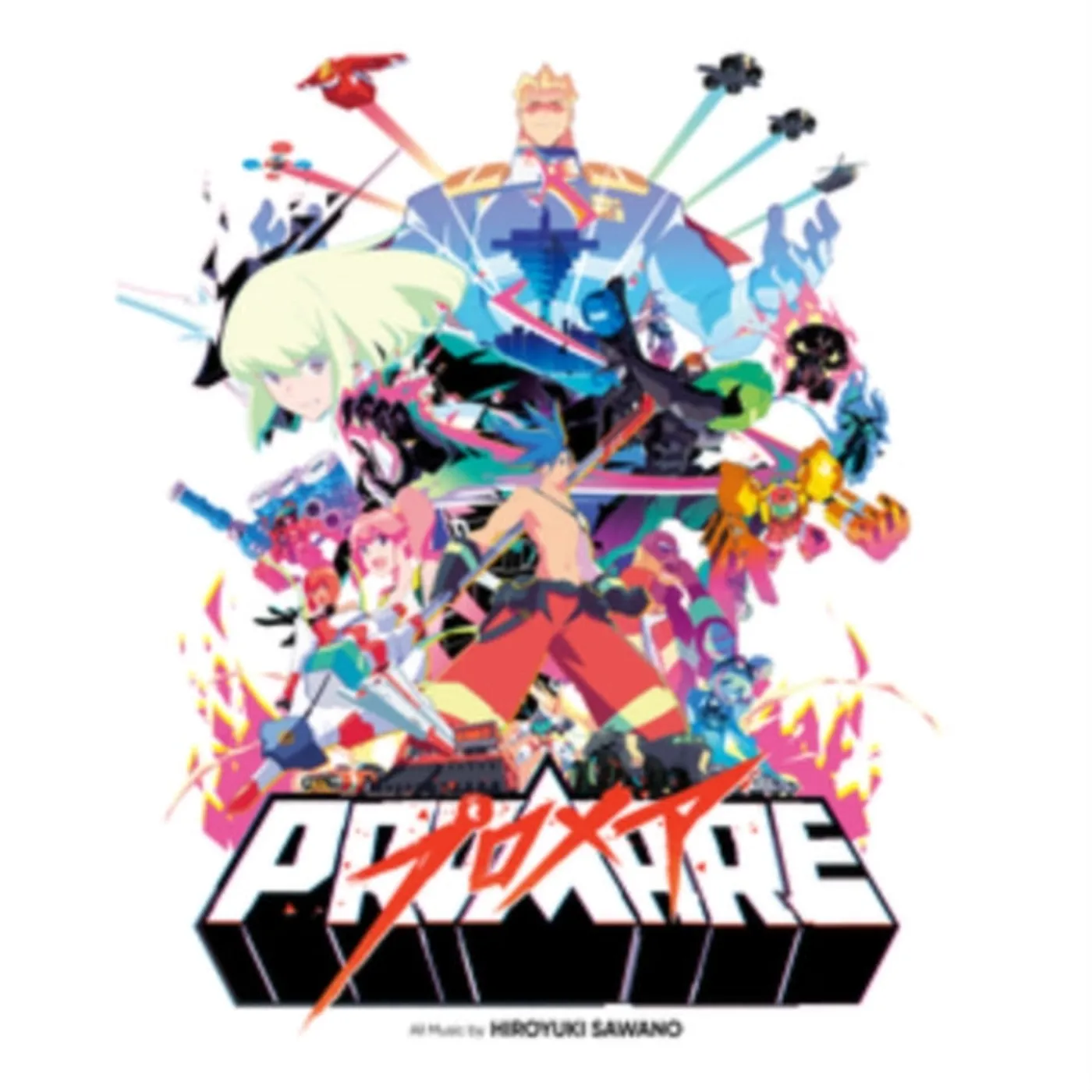 Sawano Hiroyuki LP Vinyl Record - Promare - Original Soundtrack