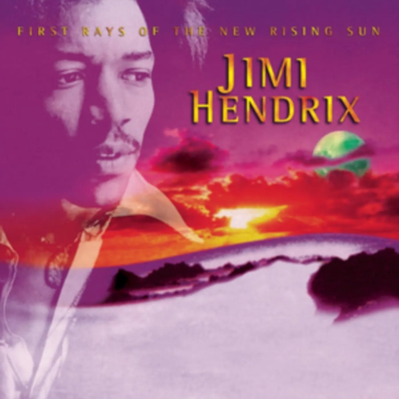 Jimi Hendrix LP Vinyl Record - First Rays Of The New Rising Sun
