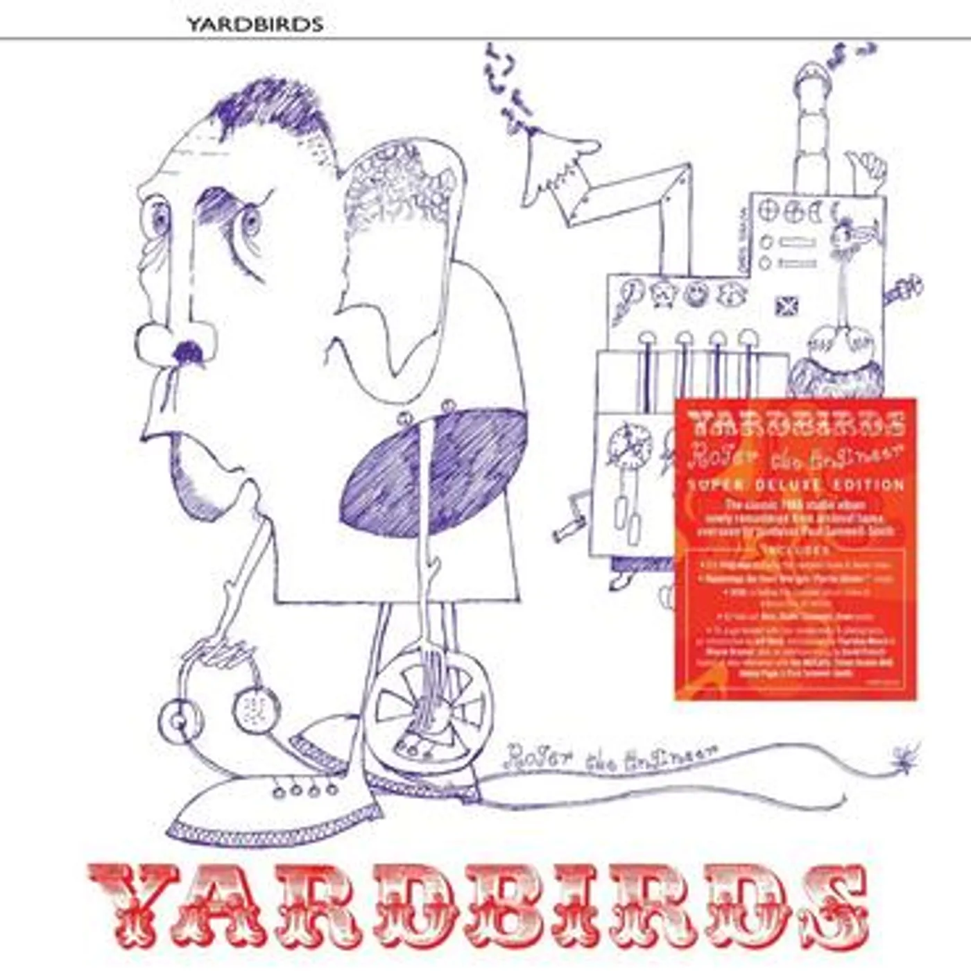 The Yardbirds LP Vinyl Record + CD - The Yardbirds (Roger The Engineer) (Super Deluxe Box Set) (Indies Exclusive) (+7 Inch)