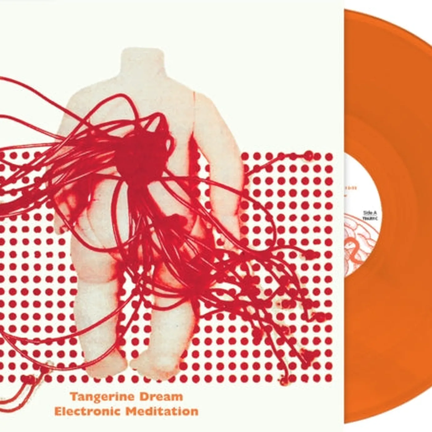 Tangerine Dream LP Vinyl Record - Electronic Meditation (Orange Vinyl)