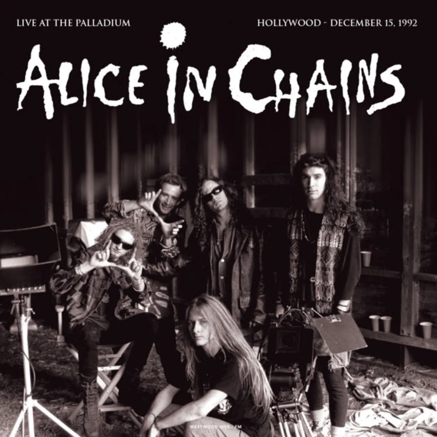 Alice In Chains LP Vinyl Record - Live At The Palladium / Hollywood (White Vinyl)