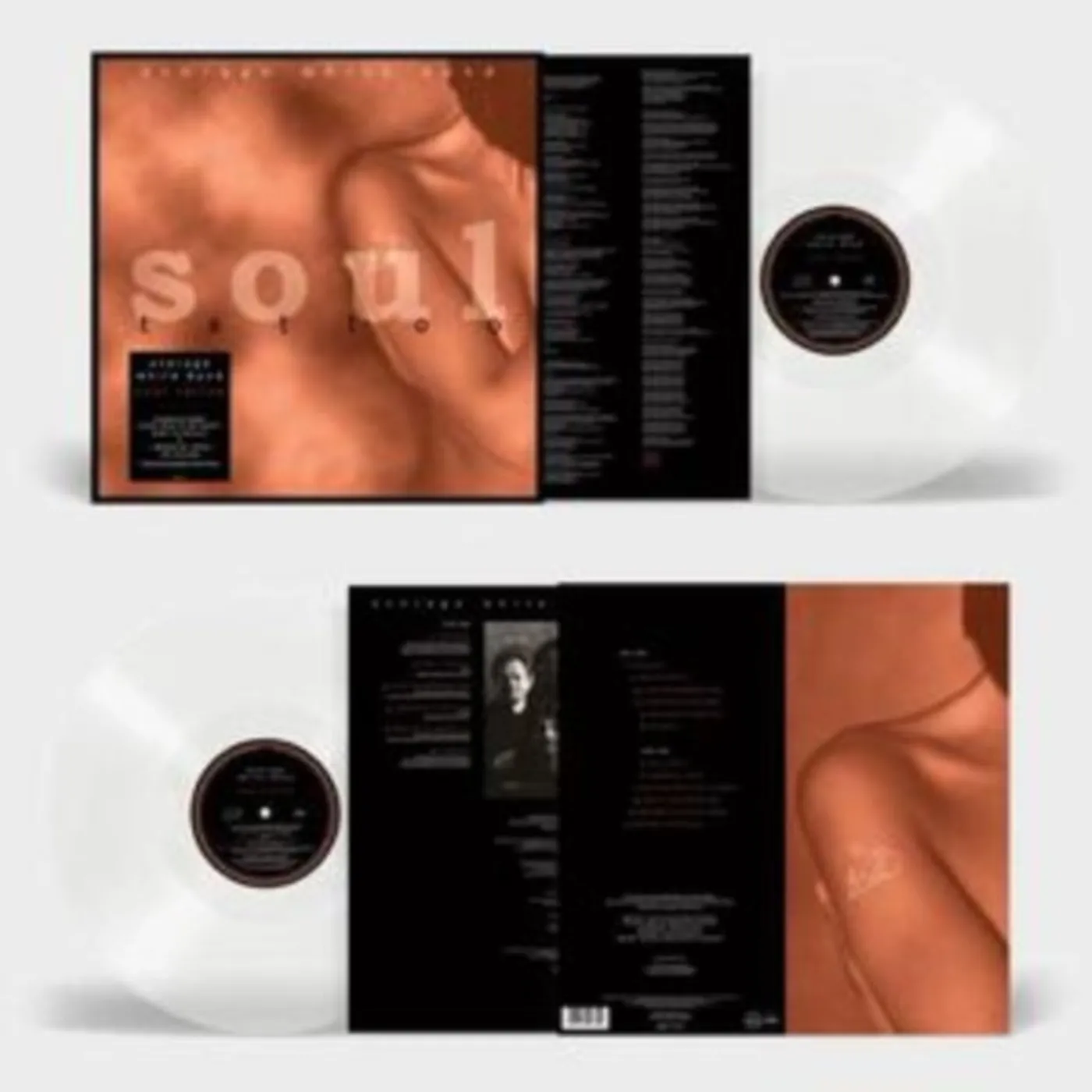 Average White Band LP Vinyl Record - Soul Tattoo (Clear Vinyl)