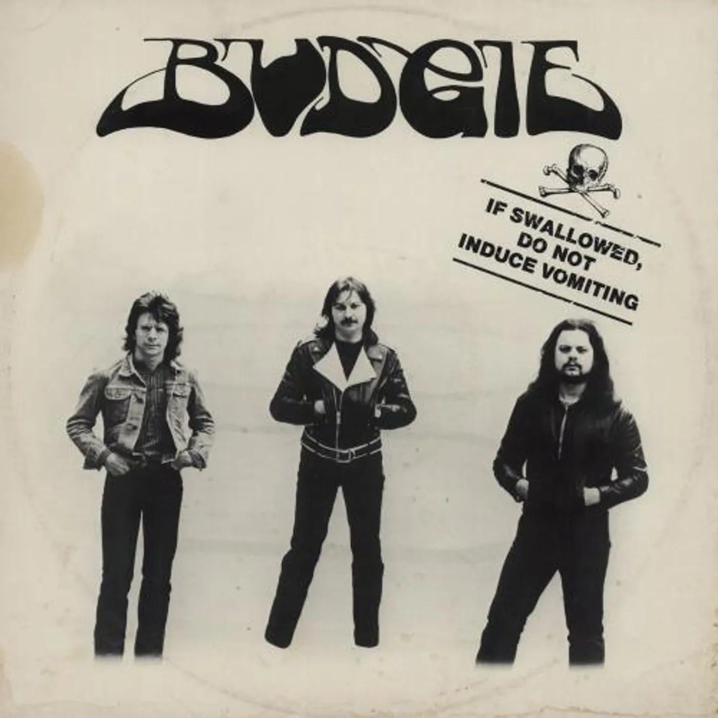 Budgie LP Vinyl Record - If Swallowed Do Not Induce Vomiting
