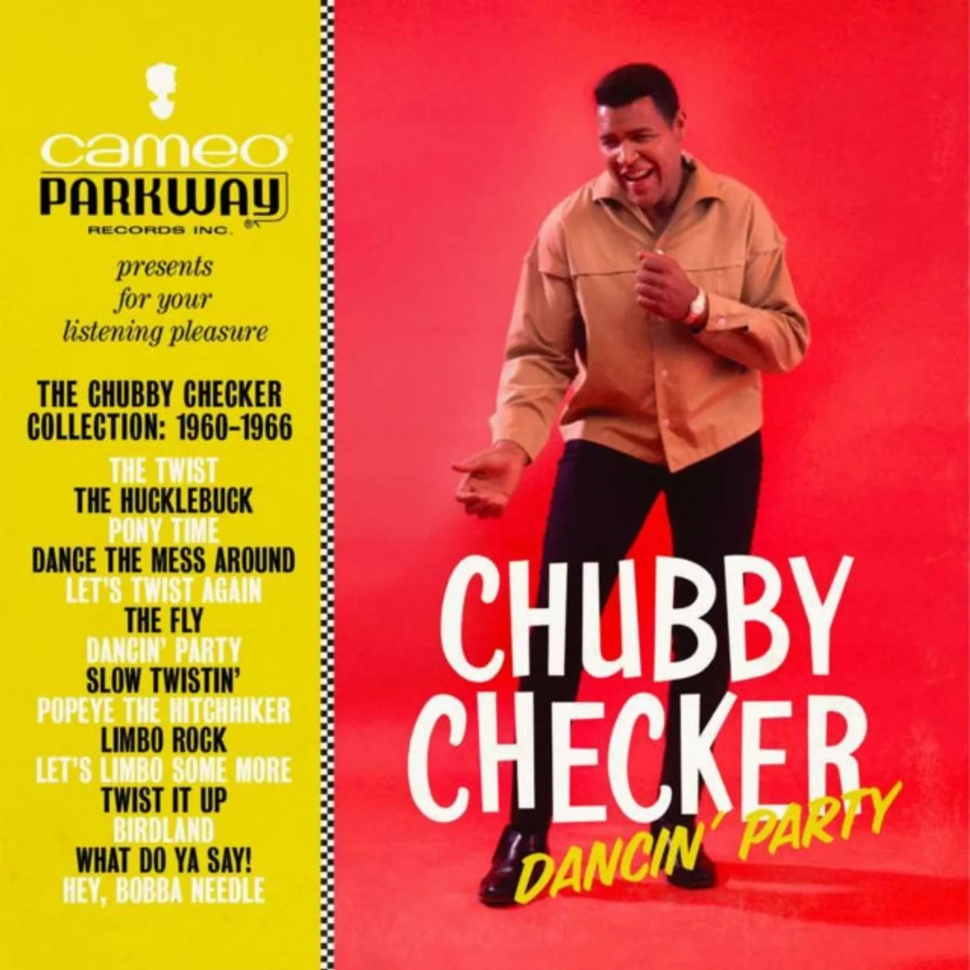 Chubby Checker LP Vinyl Record - Dancin' Party: The Chubby Checker Collection (19 60-19 66)