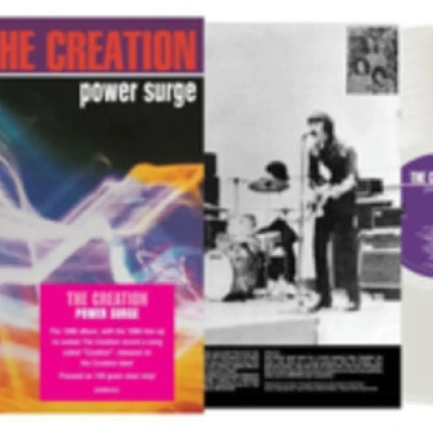 The Creation LP Vinyl Record - Power Surge (Clear Vinyl)