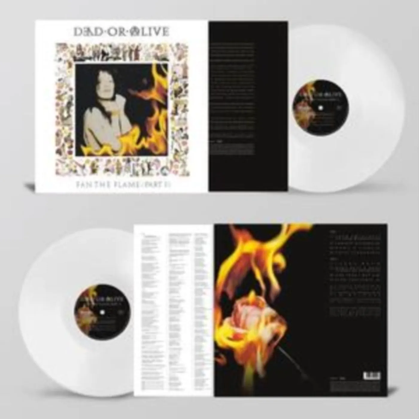 Dead Or Alive LP Vinyl Record - Fan The Flame (Part 1) (30th Anniversary Edition) (White Vinyl)