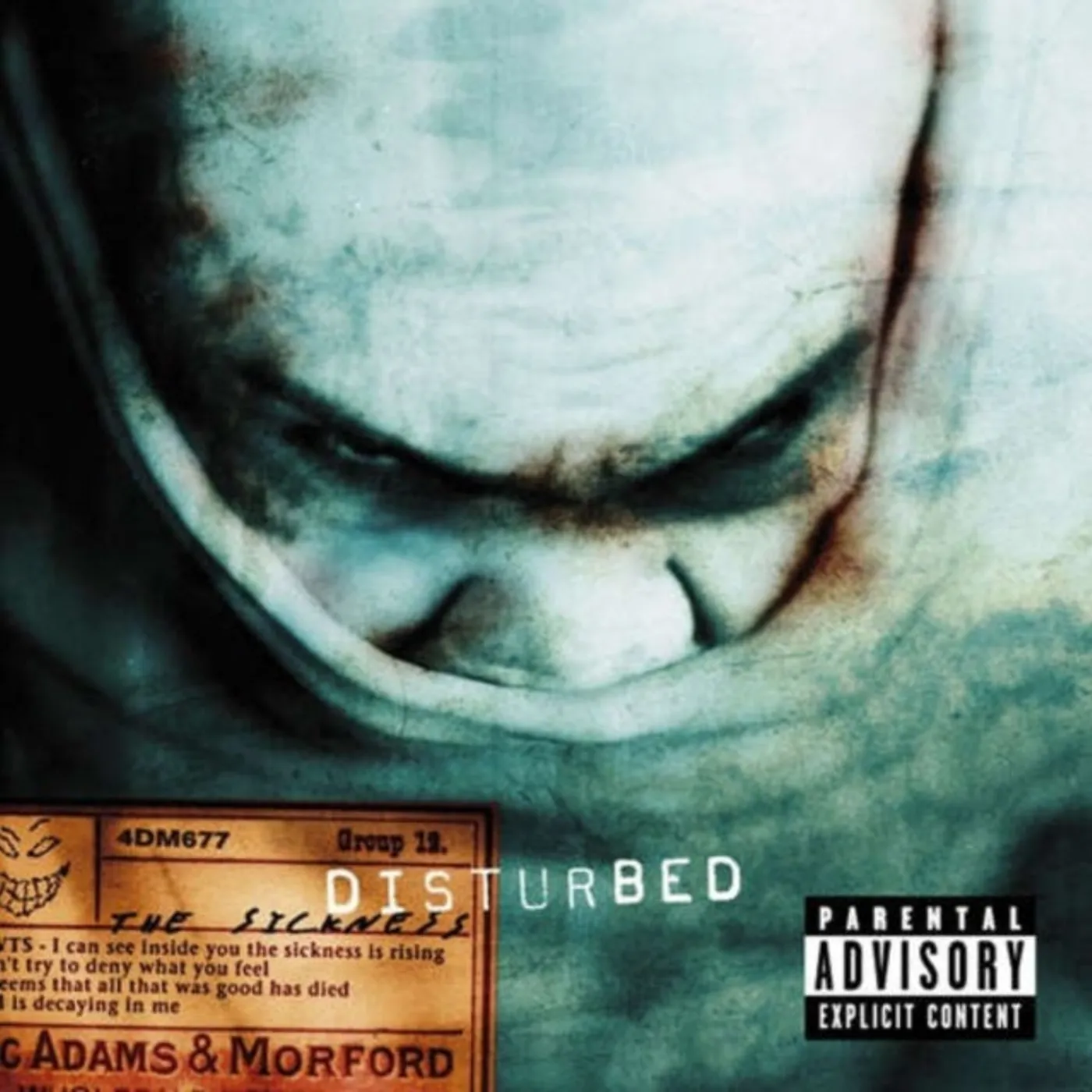 Disturbed LP Vinyl Record - The Sickness