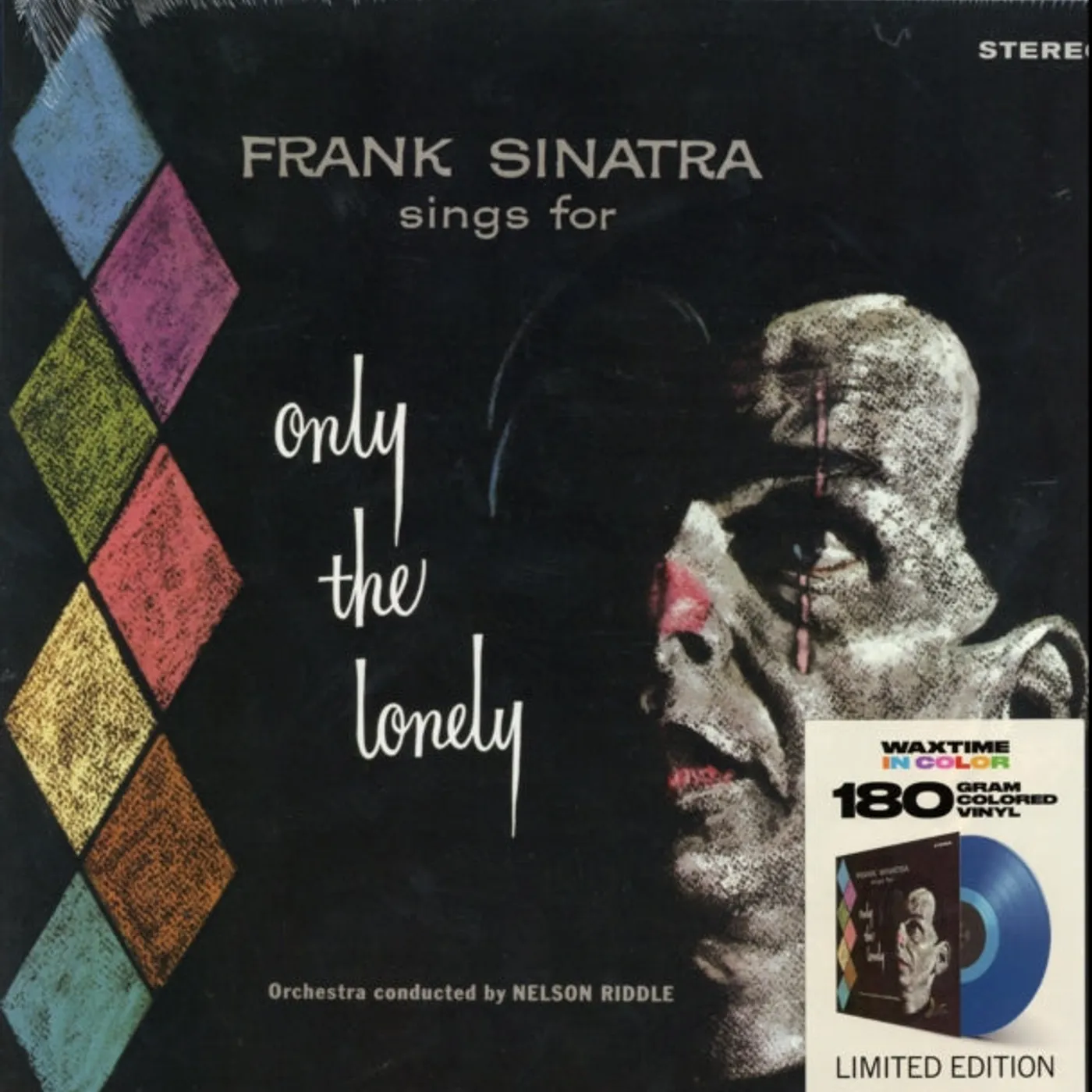 Frank Sinatra LP Vinyl Record - Only The Lonely (Limited Transparent Blue Vinyl)