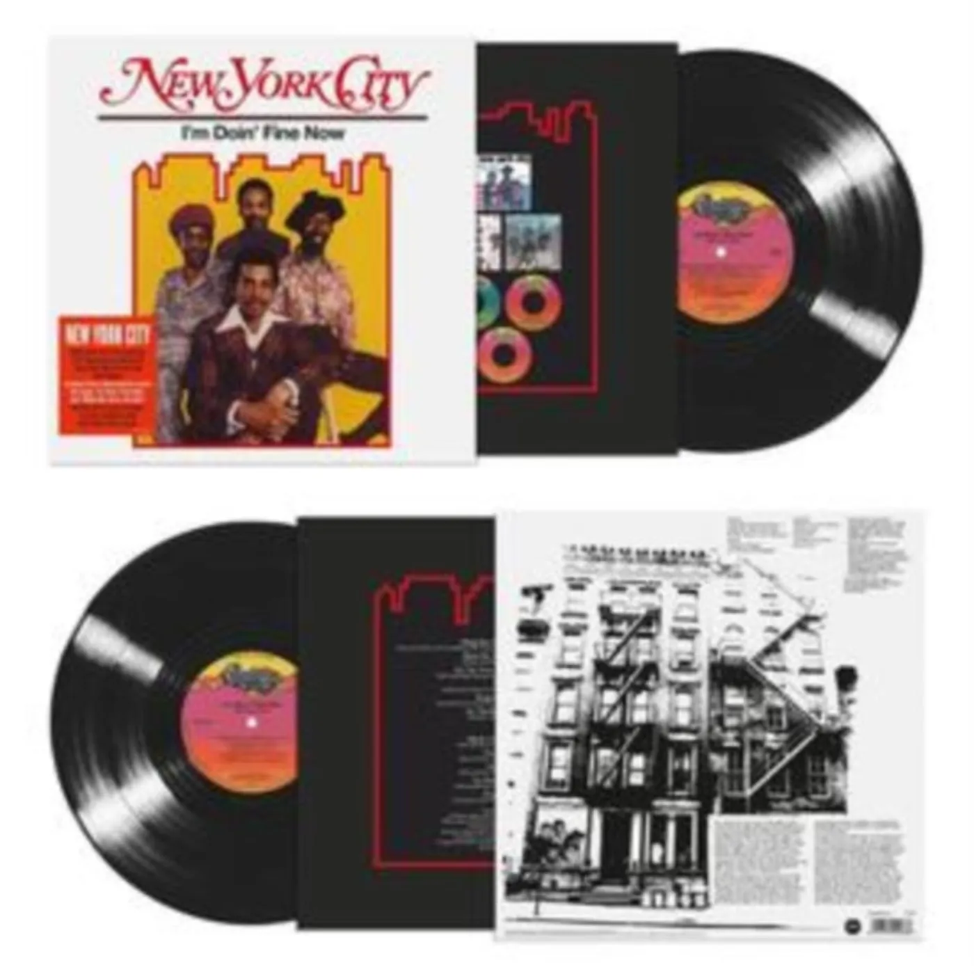 New York City LP Vinyl Record - I'm Doing Fine Now