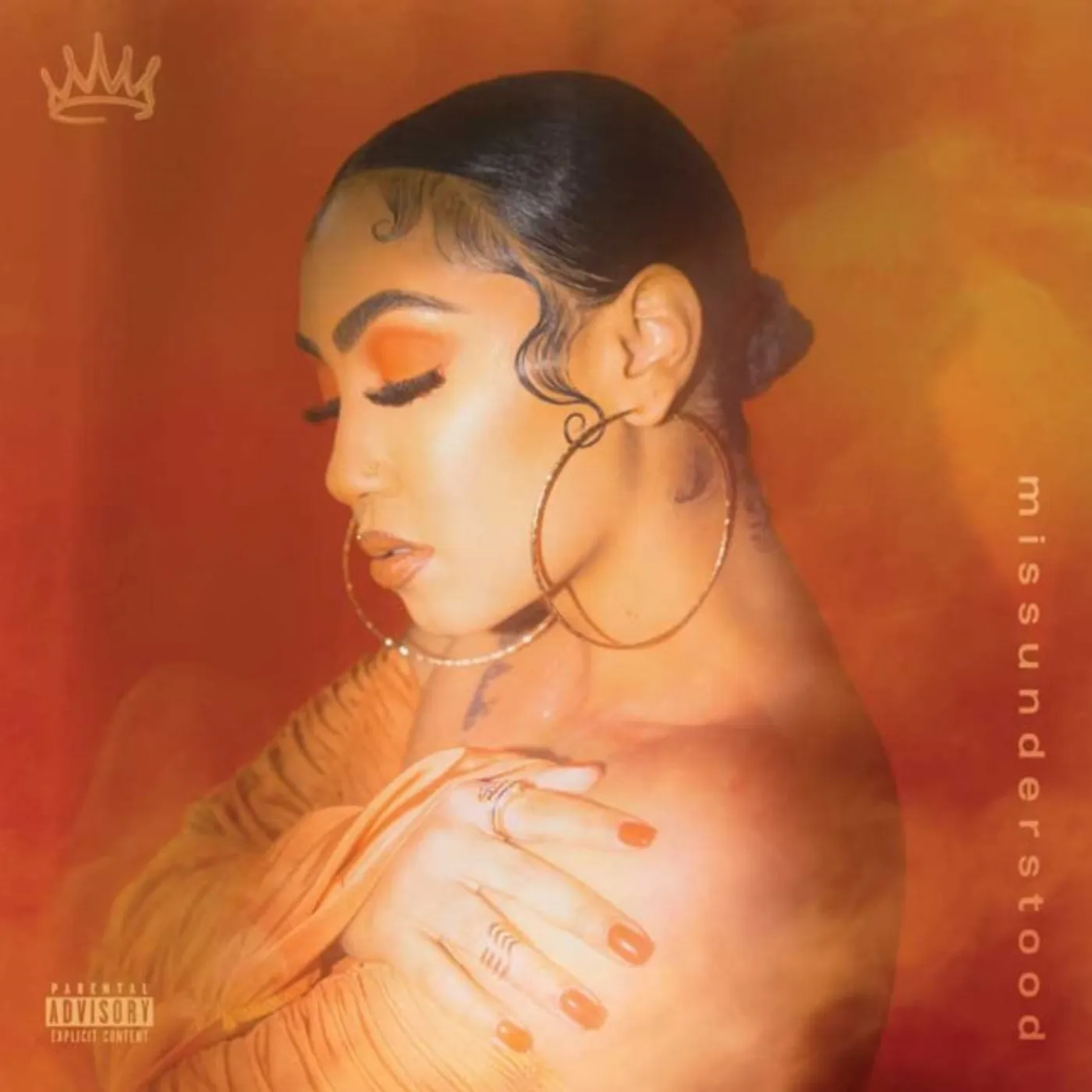 Queen Naija LP Vinyl Record - Missunderstood (Translucent Orange Vinyl)