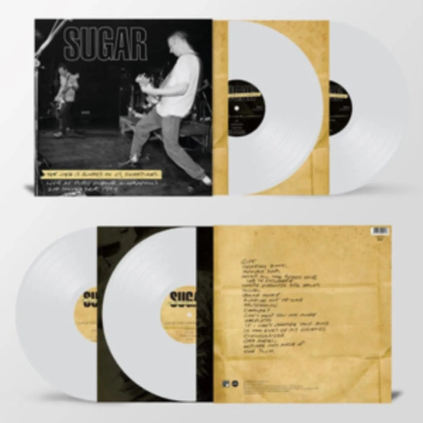 Sugar LP Vinyl Record - The Joke Is Always On Us (Clear Vinyl)