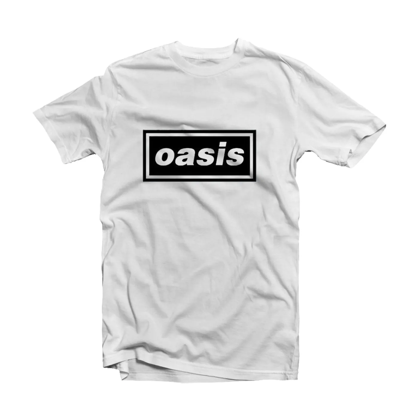 Oasis White T Shirt - Decca Logo