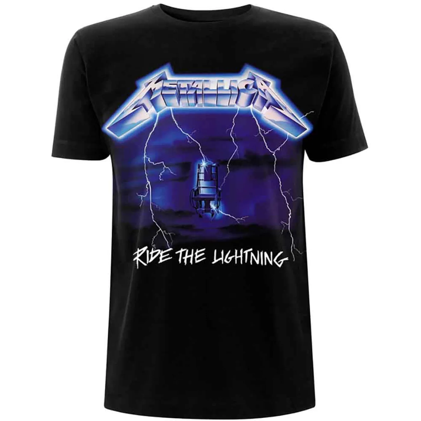 Metallica T Shirt - Ride The Lightning Tracks