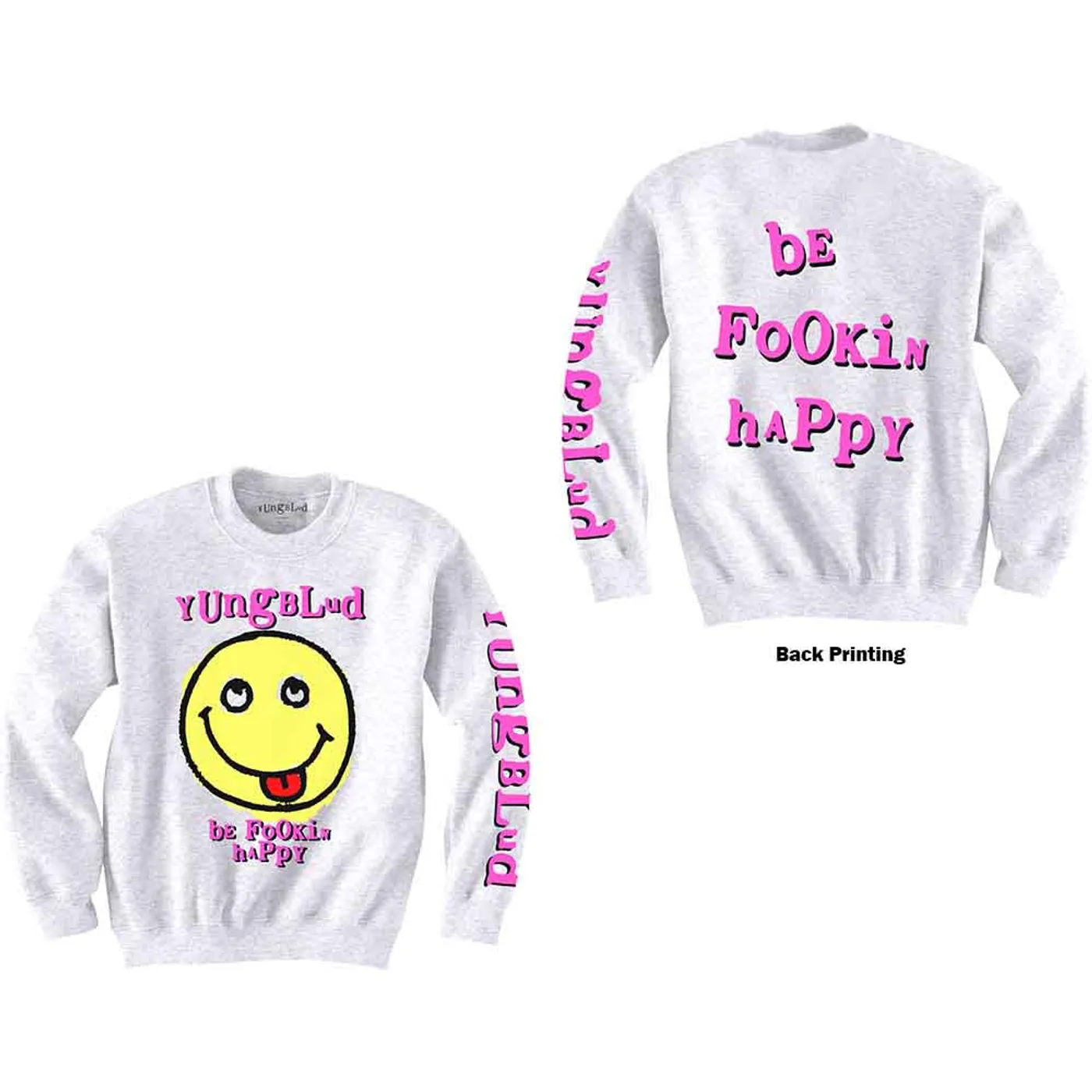Yungblud Sweatshirt - Raver Smile