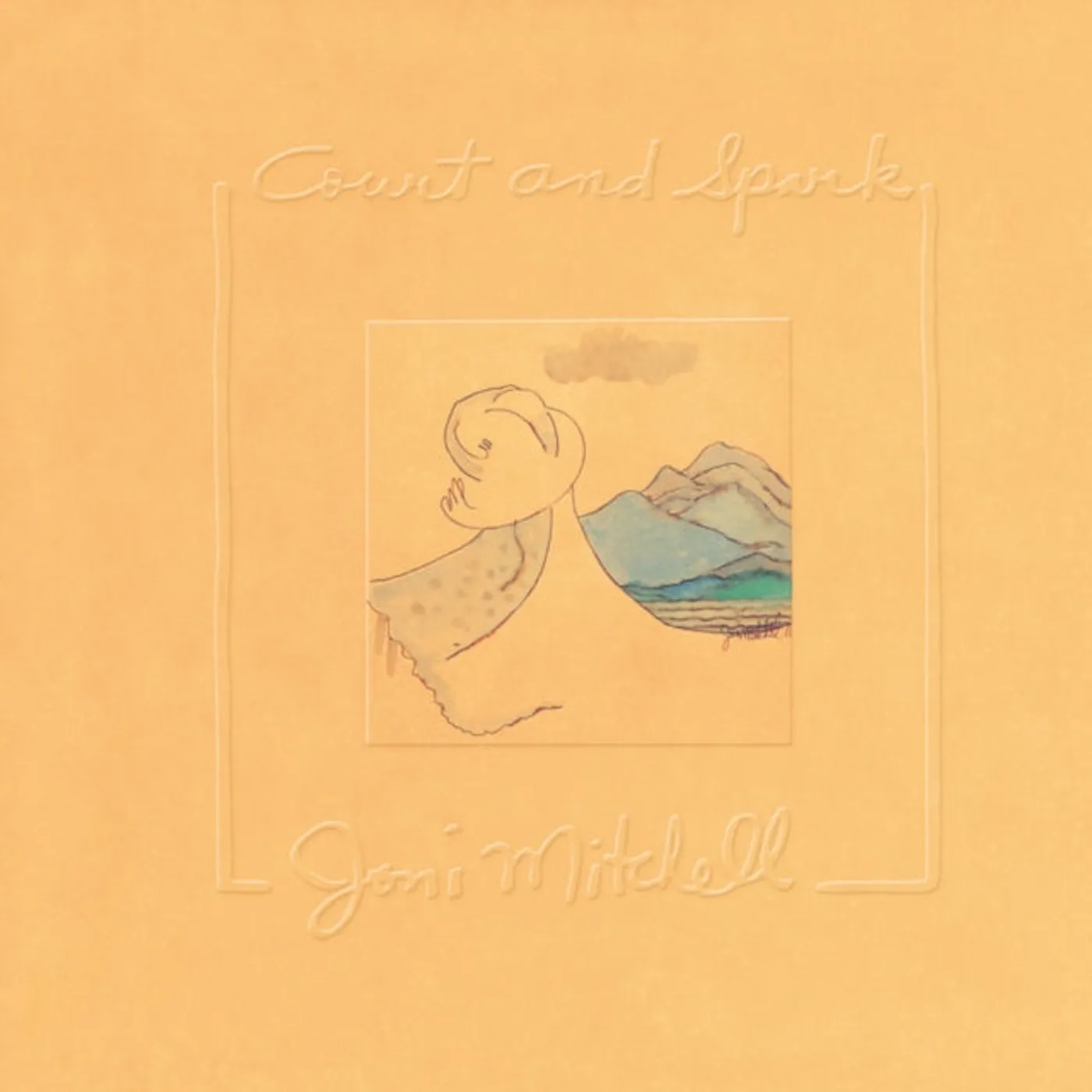 Joni Mitchell LP Vinyl Record - Court And Spark