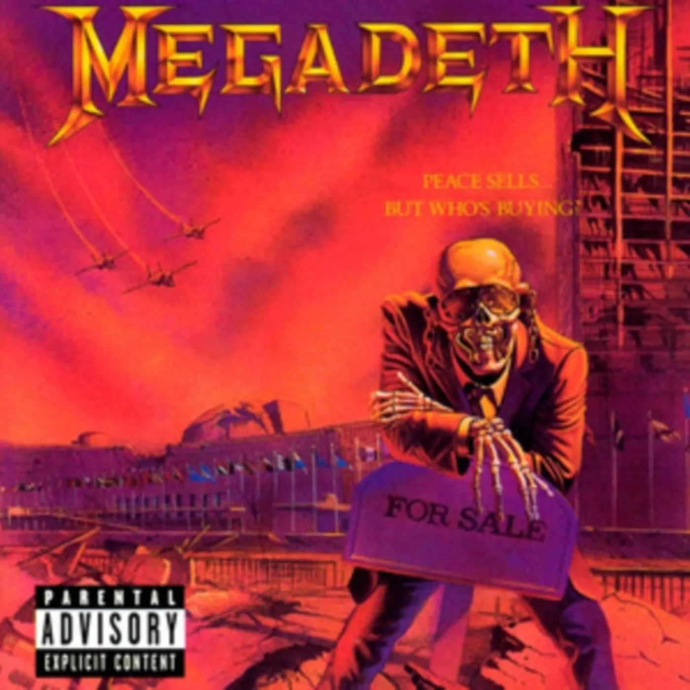 Megadeth LP Vinyl Record -  Peace  Sells... But  Who's  Buying?