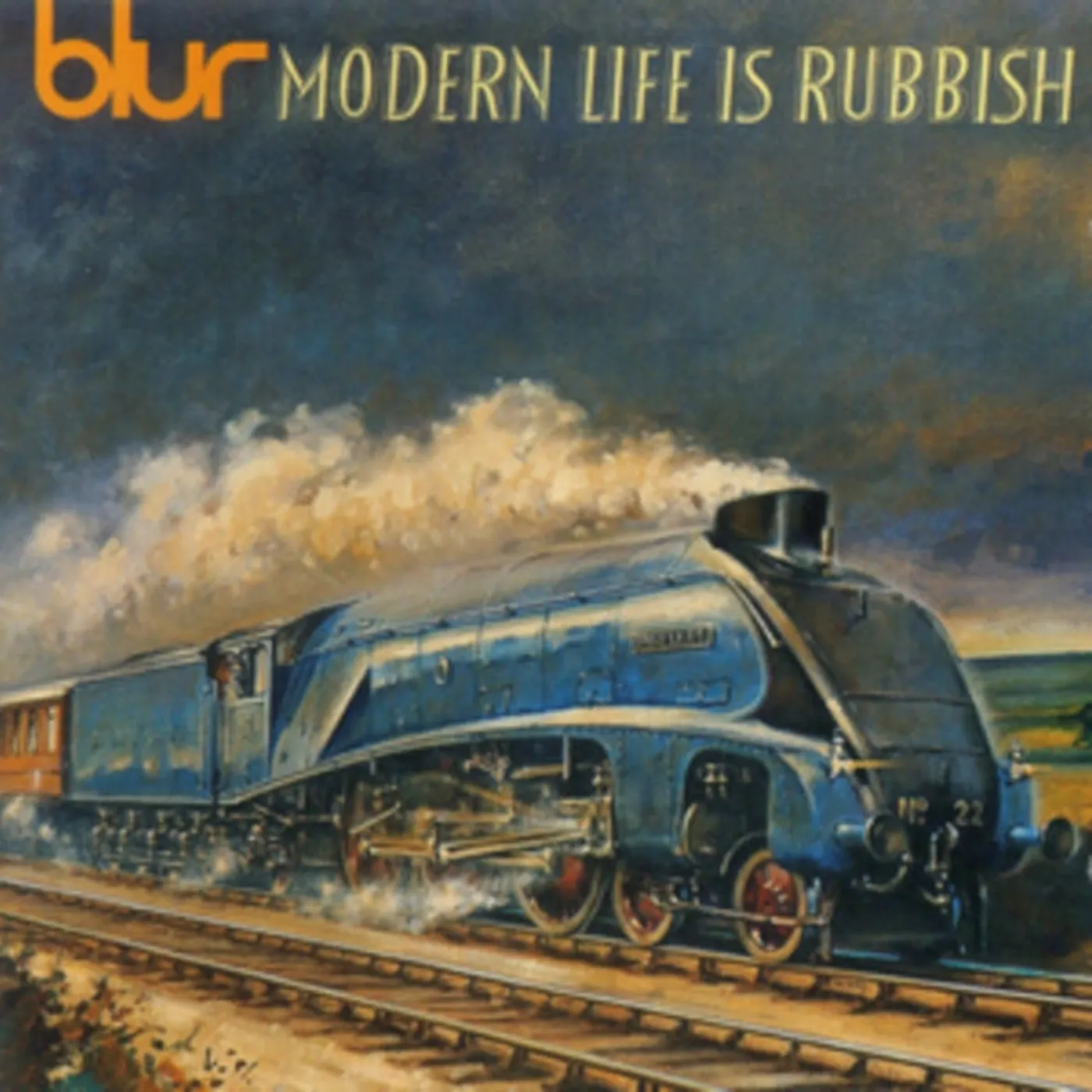 Blur LP Vinyl Record - Modern Life Is Rubbish