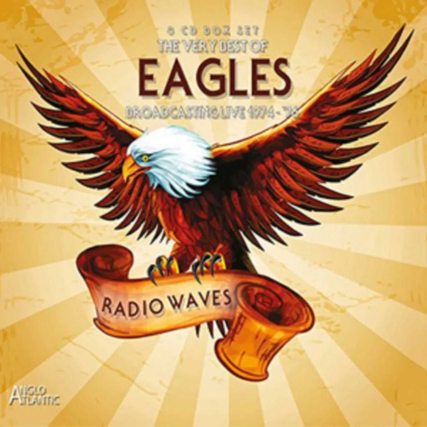 Eagles 3 Disc - Radio Waves - Broadcasting Live 19 74-19 76 CD