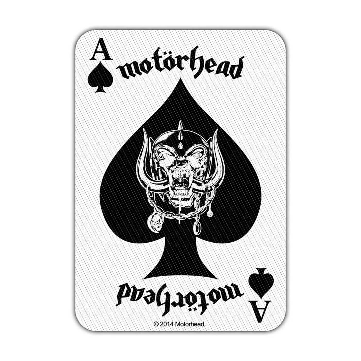 Motörhead Patch - Ace Of Spades Card Standard Patch