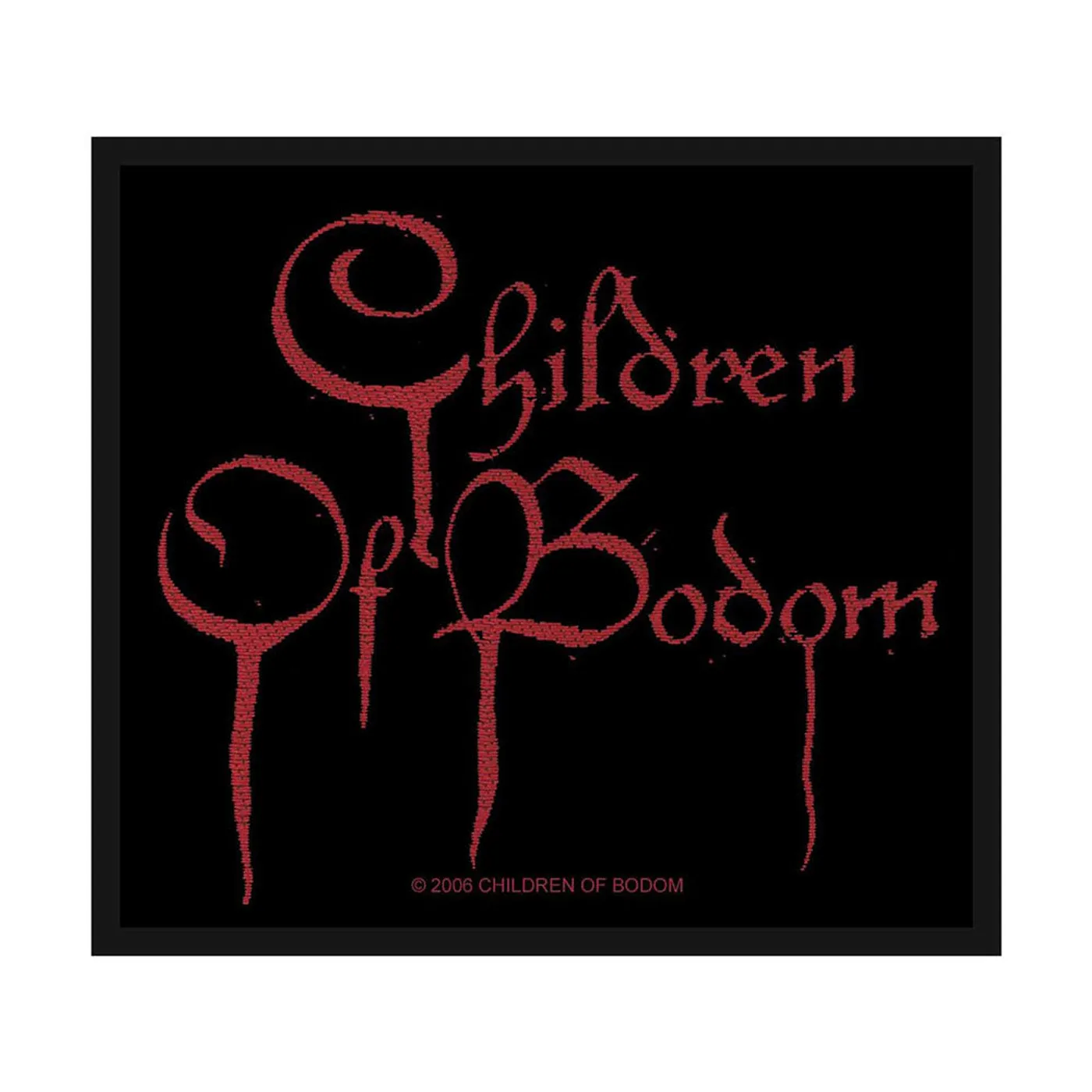 Children Of Bodom Patch - Blood Logo Standard Patch