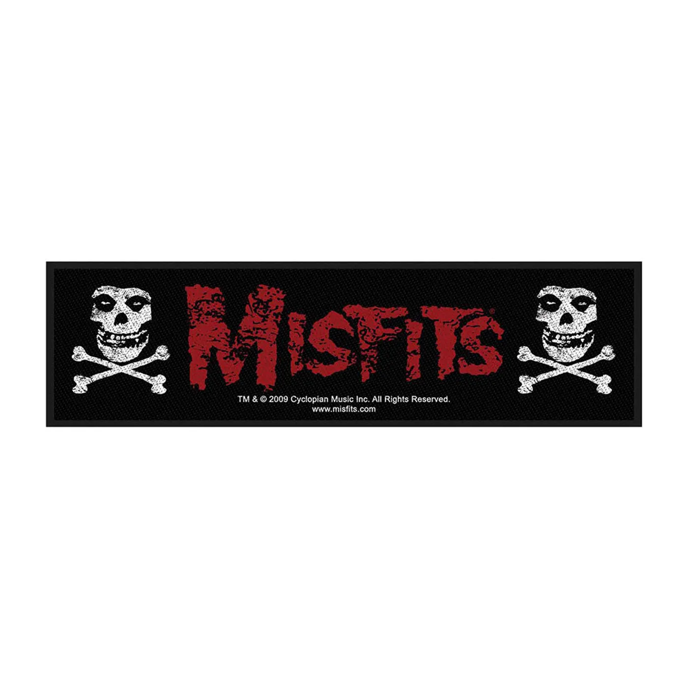 The Misfits Patch - Cross Bones Super Strip