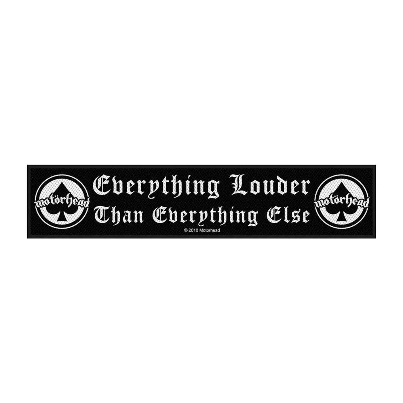 Motörhead Patch - Everything Louder Super Strip