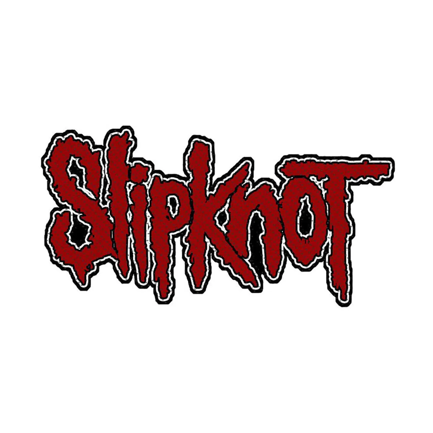 Slipknot Patch - Logo Cut Out Retail Packaged Patch