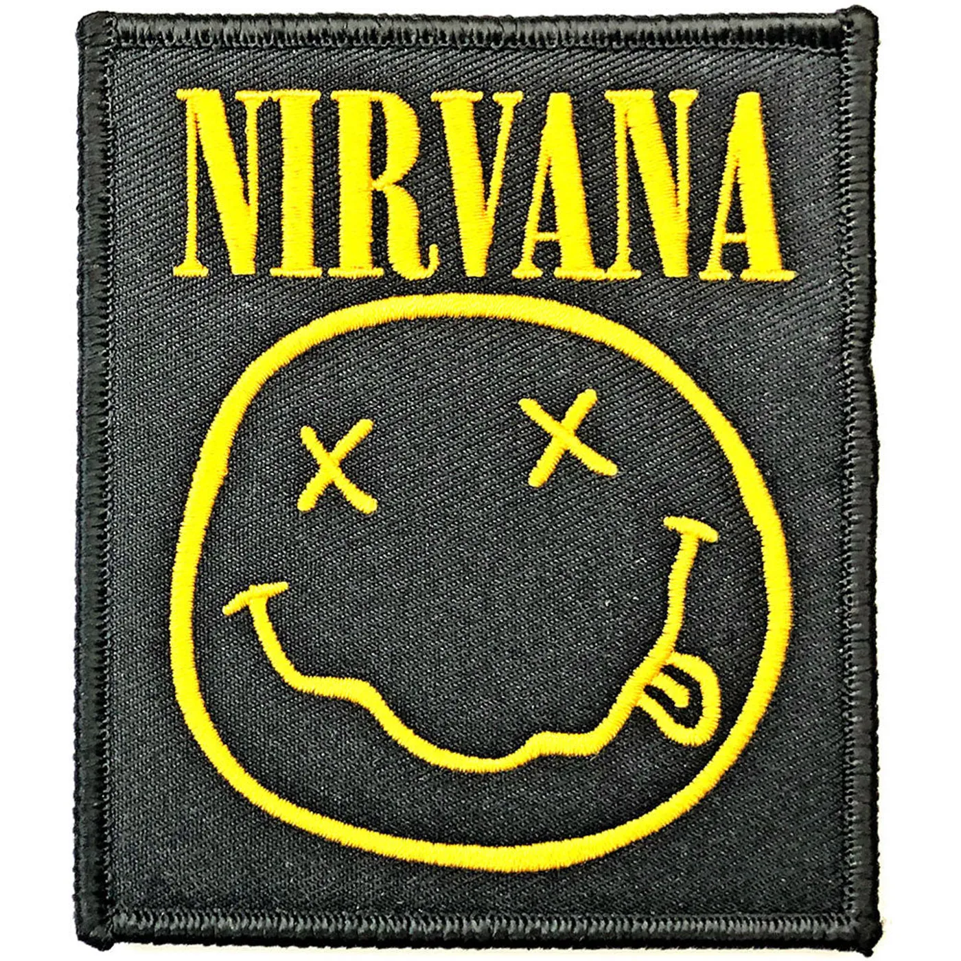 Nirvana Patch - Smiley Woven Patch