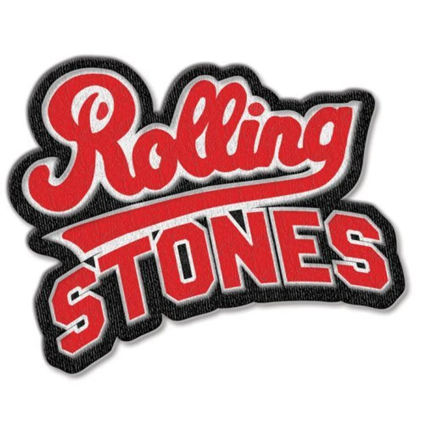 The Rolling StonesPatch - Team Logo Cut Out Standard Patch