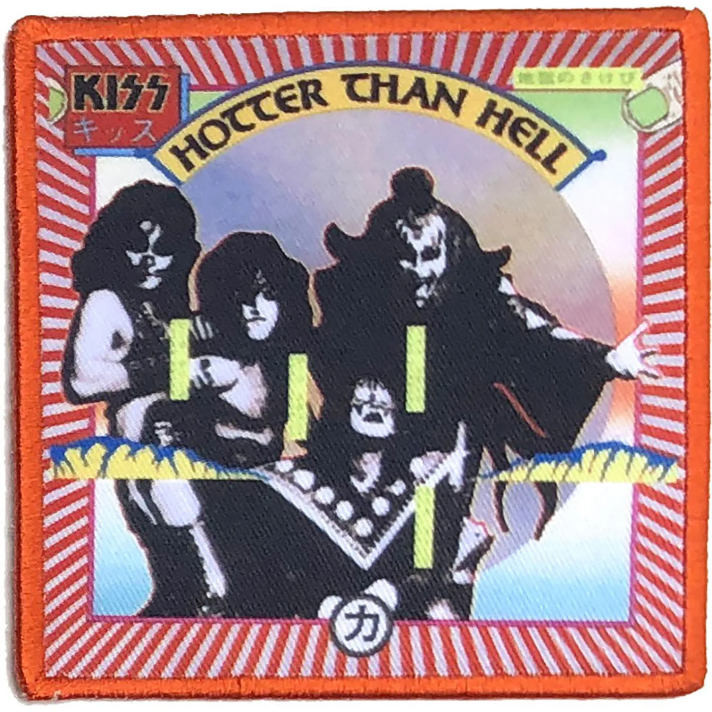 Kiss Patch - Hotter Than Hell Printed Patch