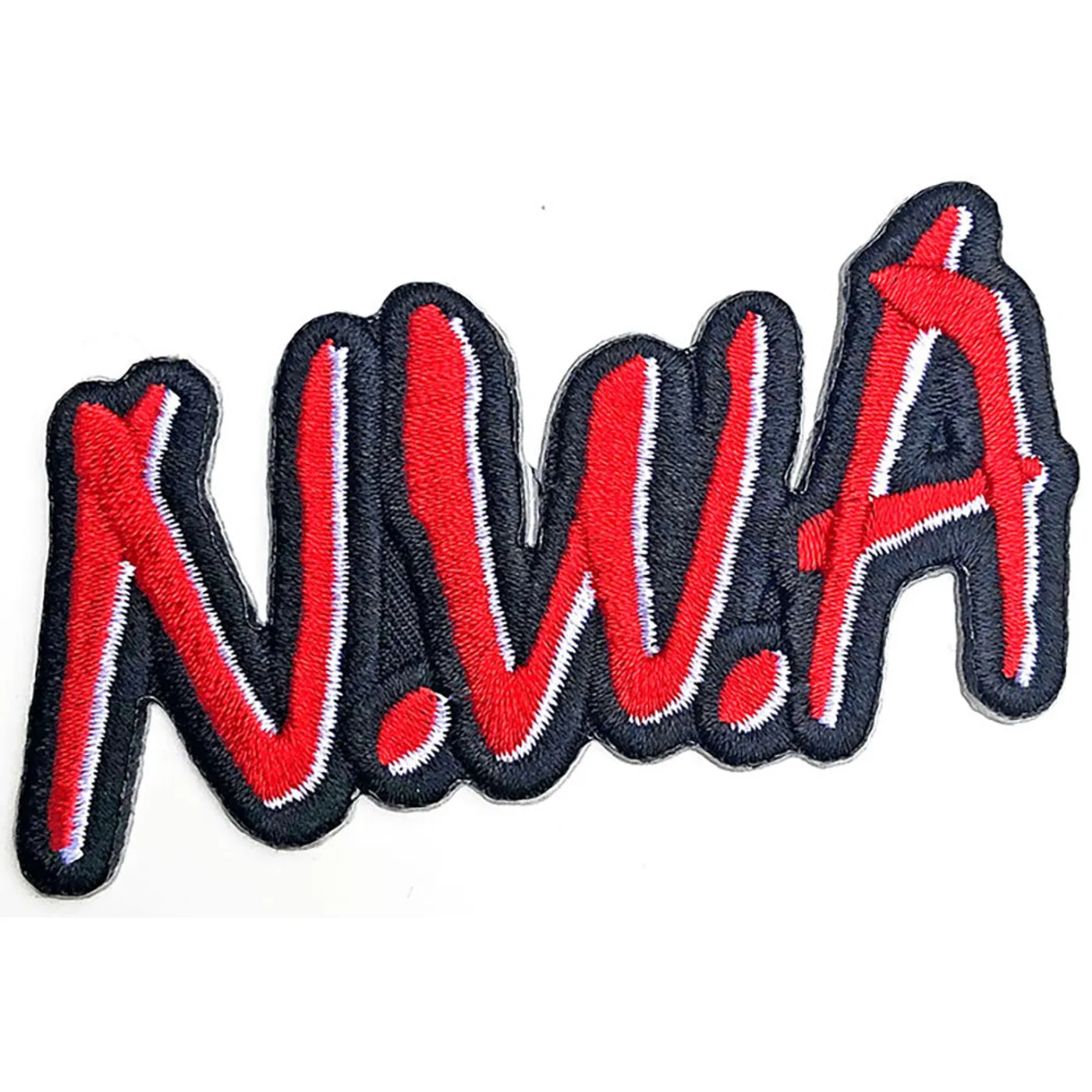 NWA N.W.A Patch - Cut-Out Logo Woven Patch