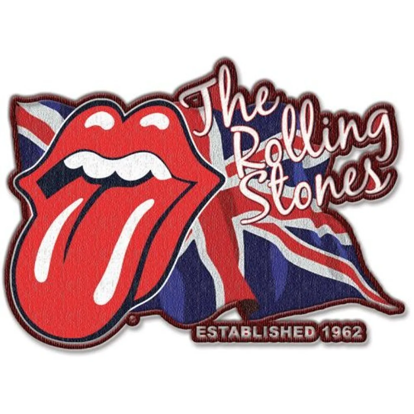 The Rolling StonesPatch - Lick The Flag Standard Patch