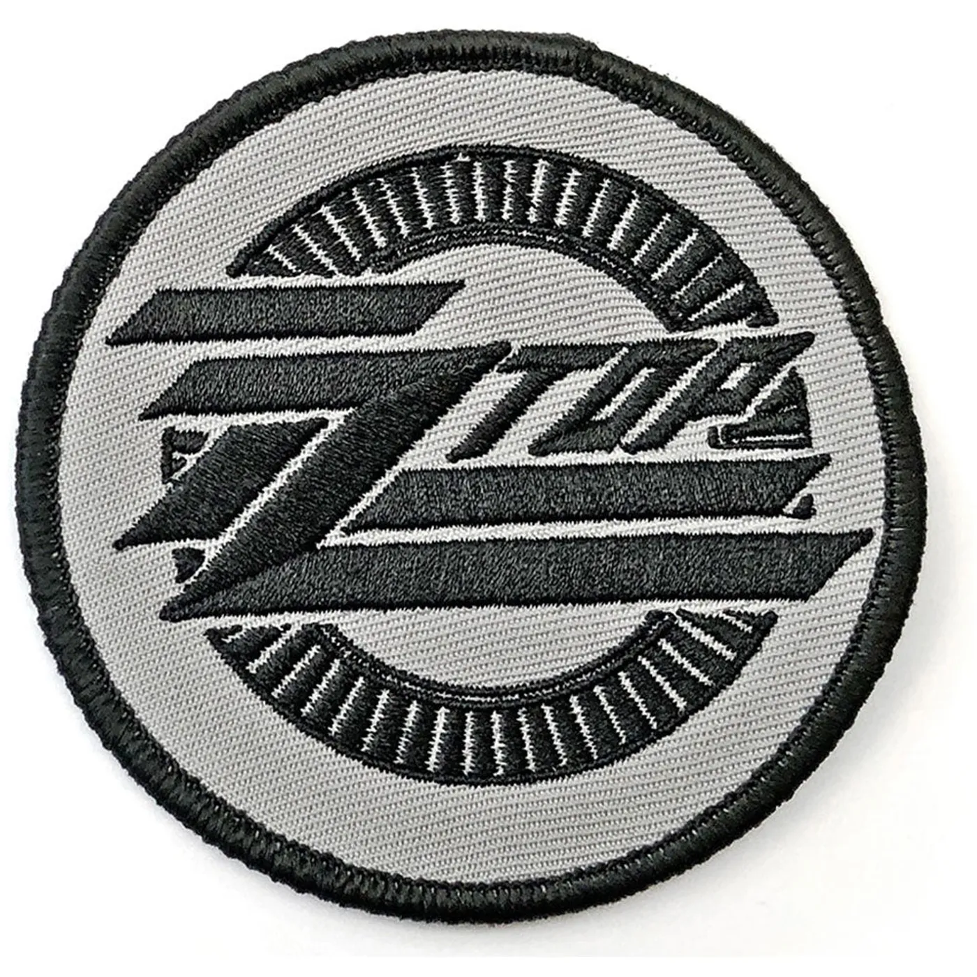 ZZ Top Patch - Circle Logo Woven Patch