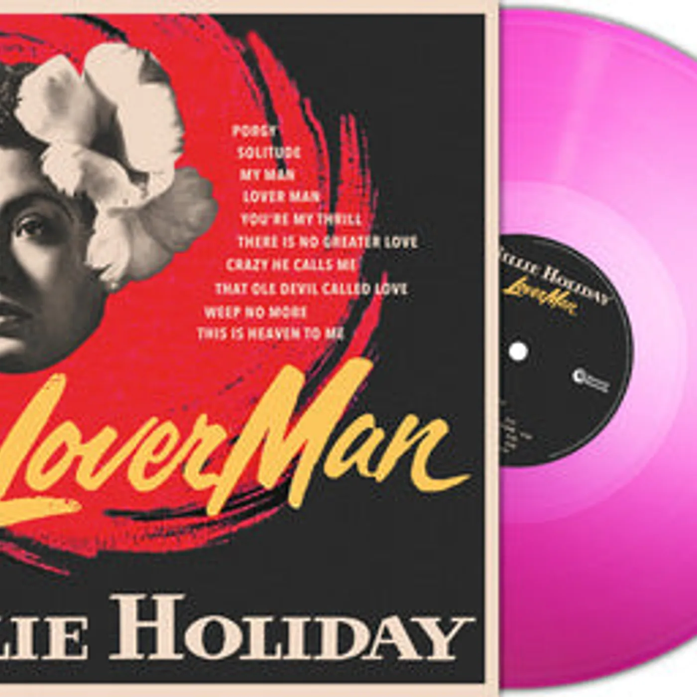 Billie Holiday LP - Lover Man (Vinyl)