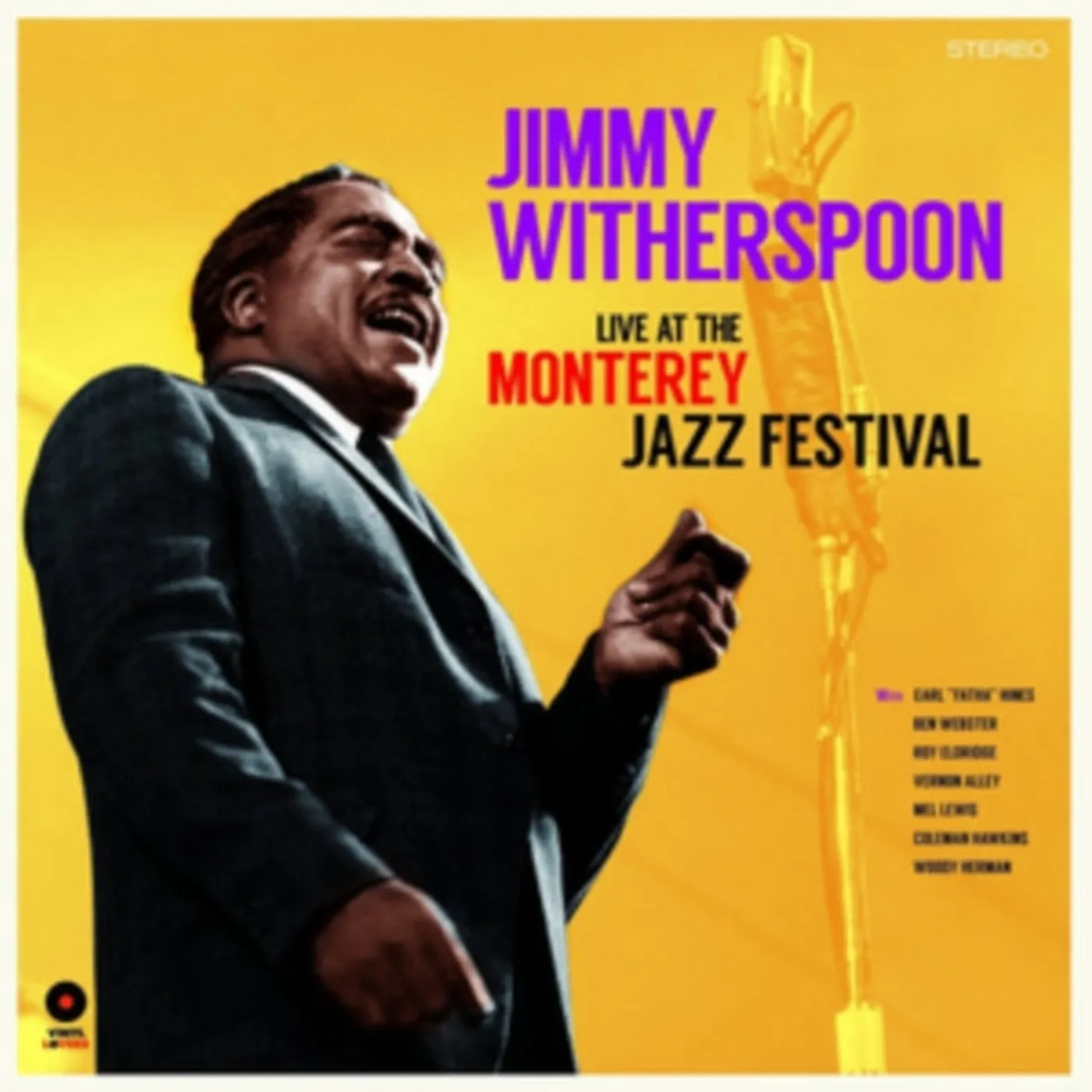 Jimmy Witherspoon LP Vinyl Record - At The Monterey Jazz Festival