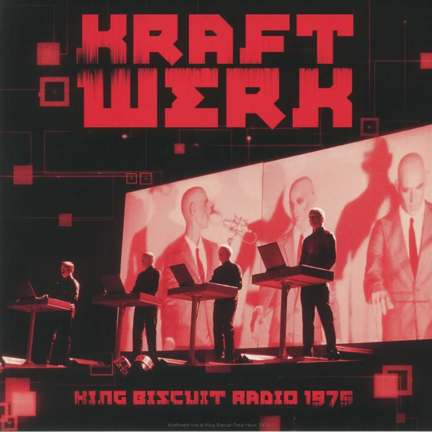 Kraftwerk LP Vinyl Record - King Biscuit Radio 19 75