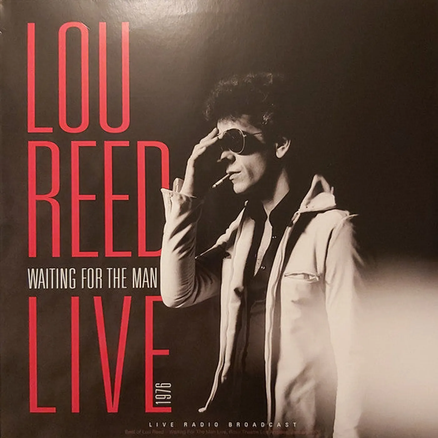 Lou Reed LP Vinyl Record - Best Of Waiting For The Man Live