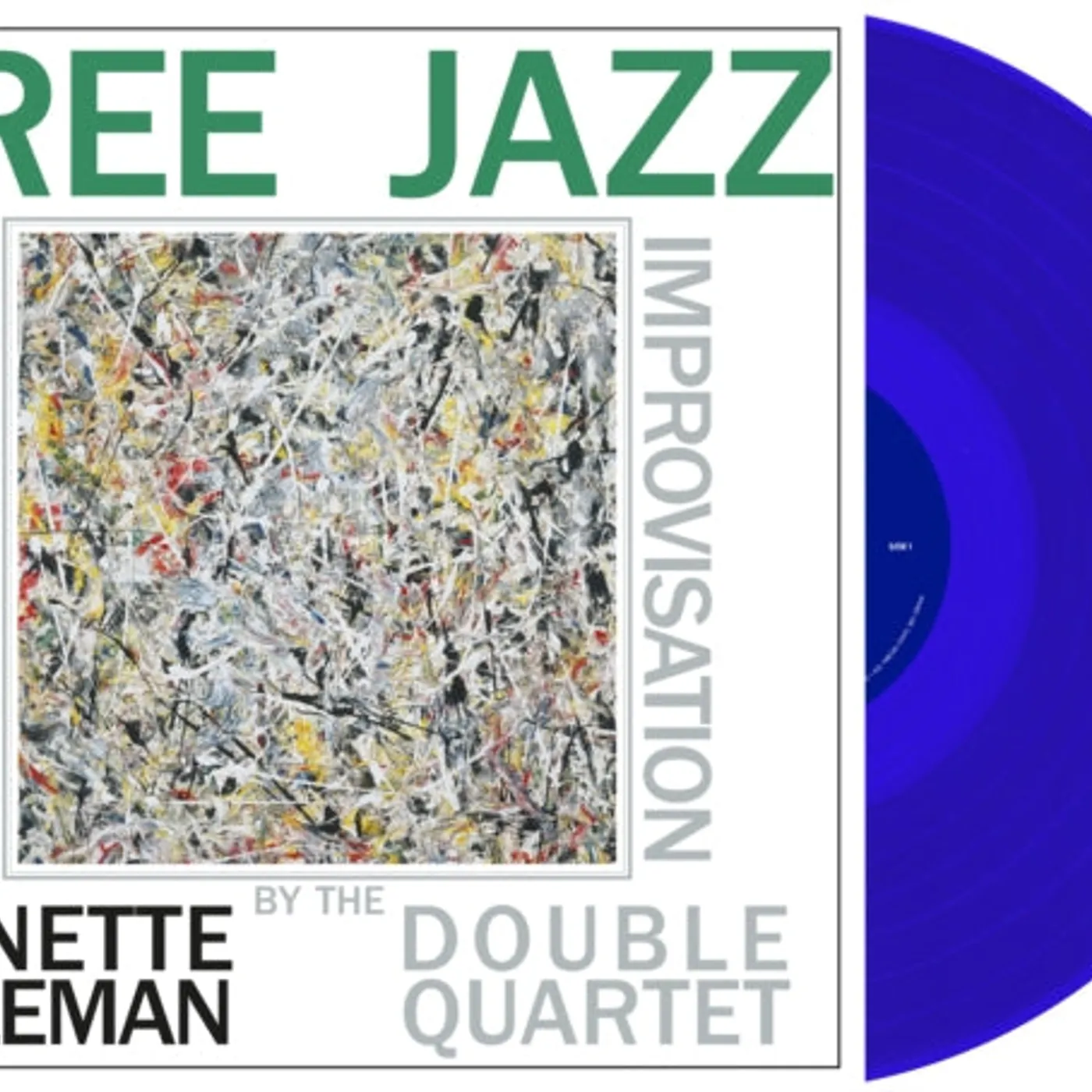 The Ornette Coleman Double Quartet LP Vinyl Record - Free Jazz (Blue Vinyl)
